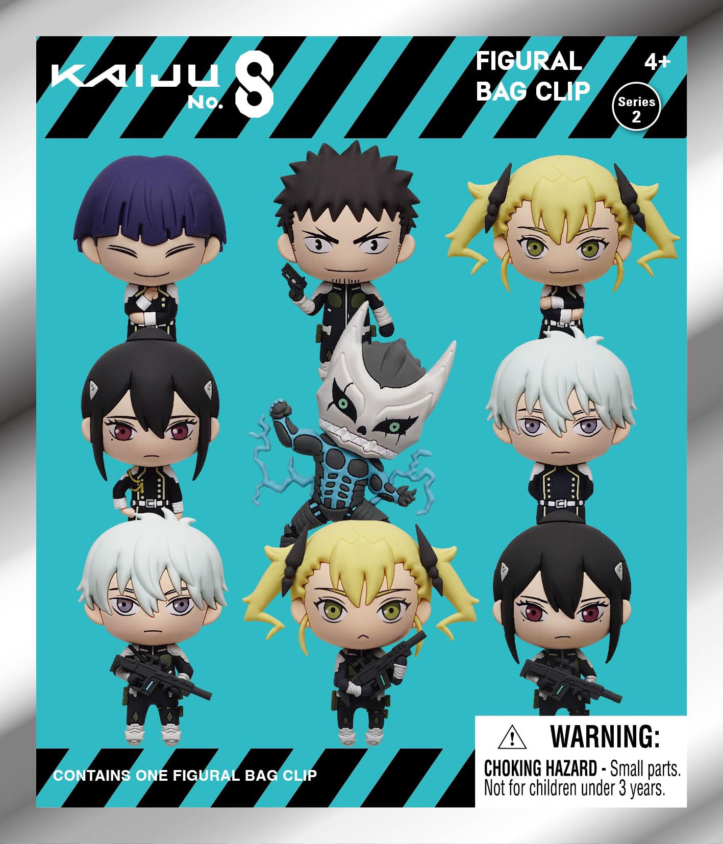 Amazon.com: Kaiju No. 8 Series 2 3D Foam Bag Clip - Monogram Int