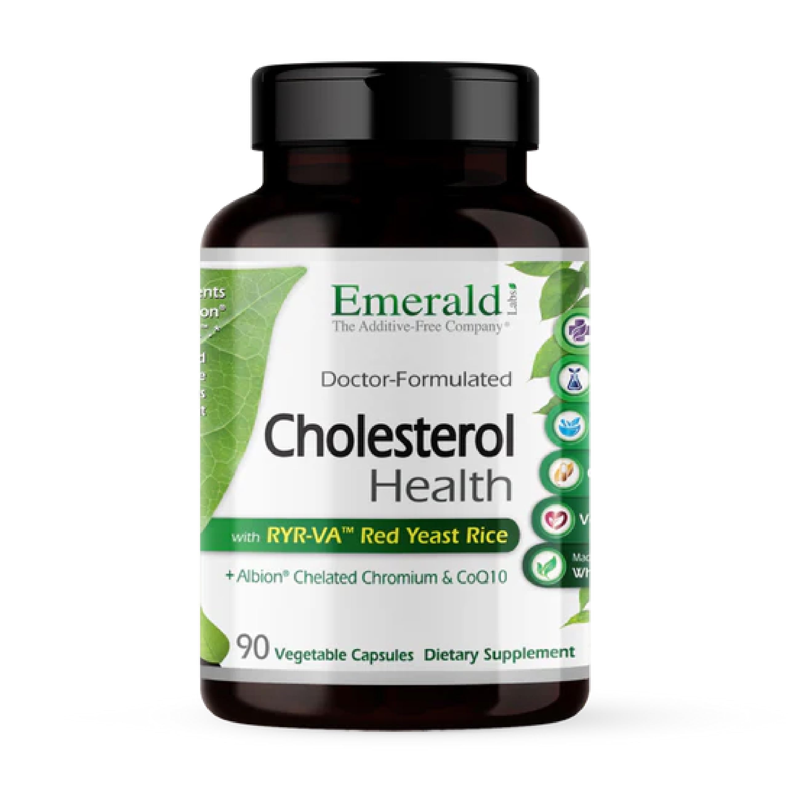 EMERALD LABS Cholesterol Health, 90 Capsules (30 Servings)