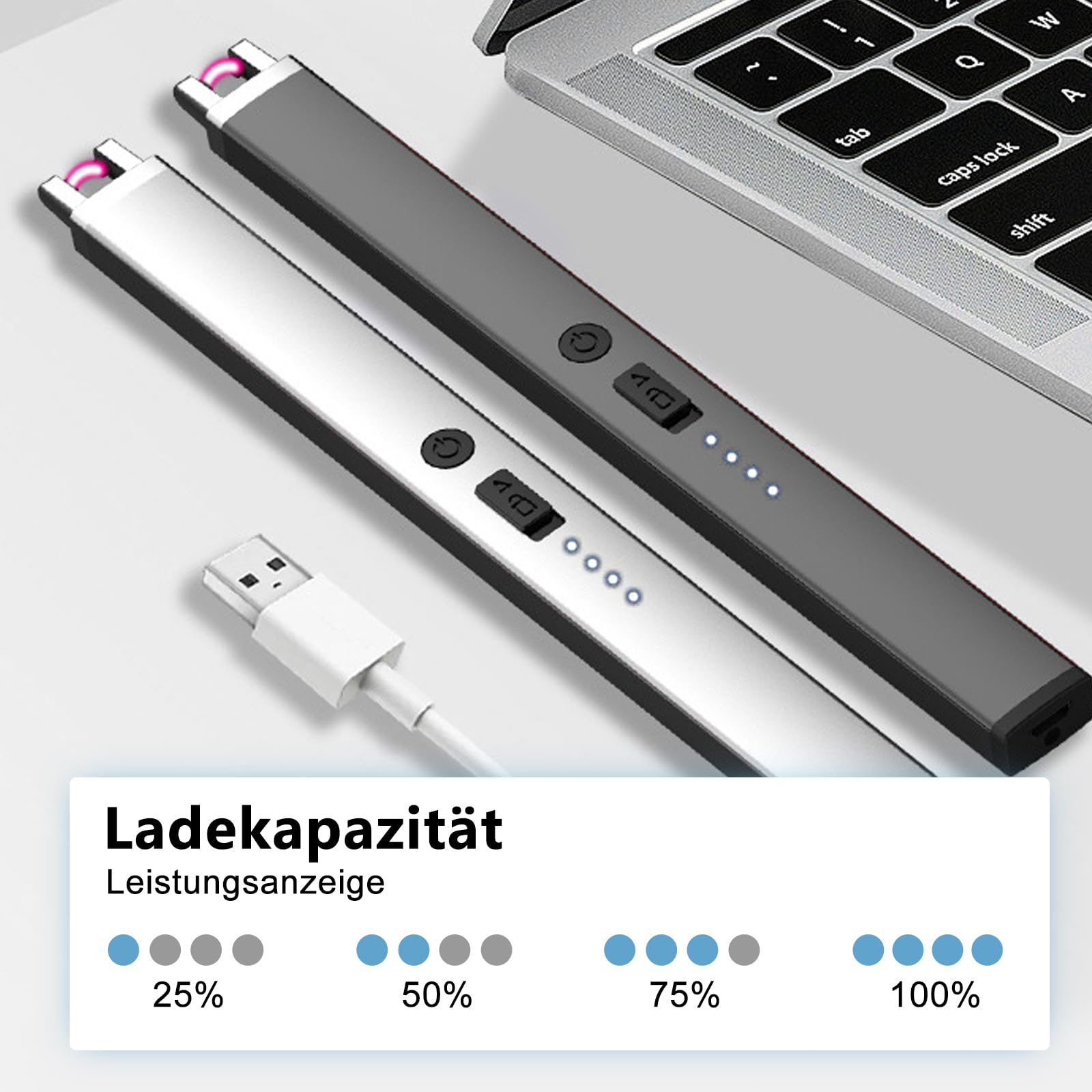 Vlamloze plasma aansteker | stormaansteker - Festival Supply