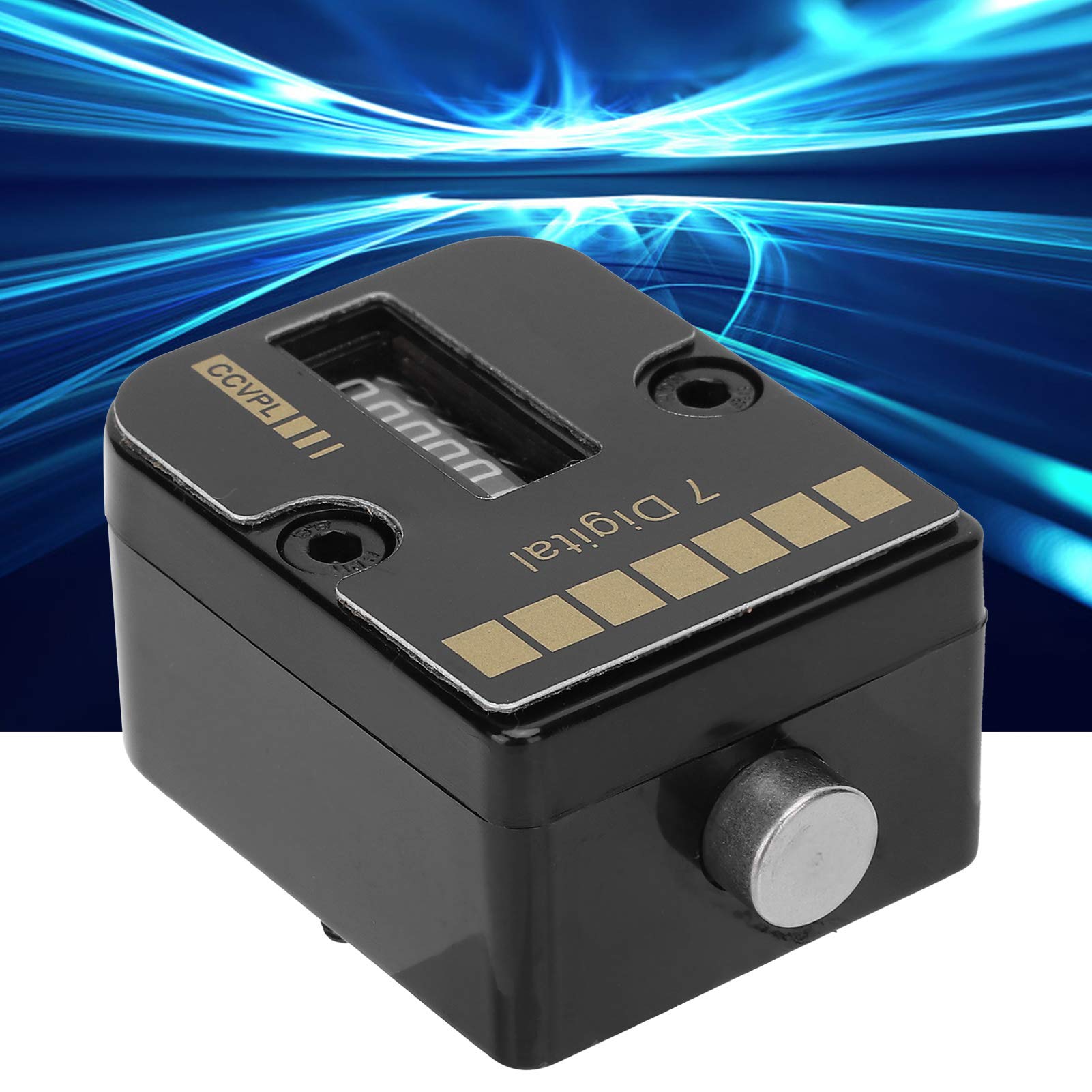 QANYEGN Electronic Counter, 7 Digit Automatic Memory Mechine Counter, Mechanical Counter for Industrial Supplies