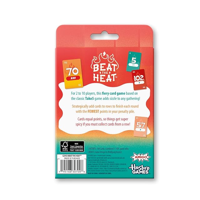 Foto 2 de 8 de Beat The Heat Game - Juego de cartas de fiesta familiar para niños y adultos
