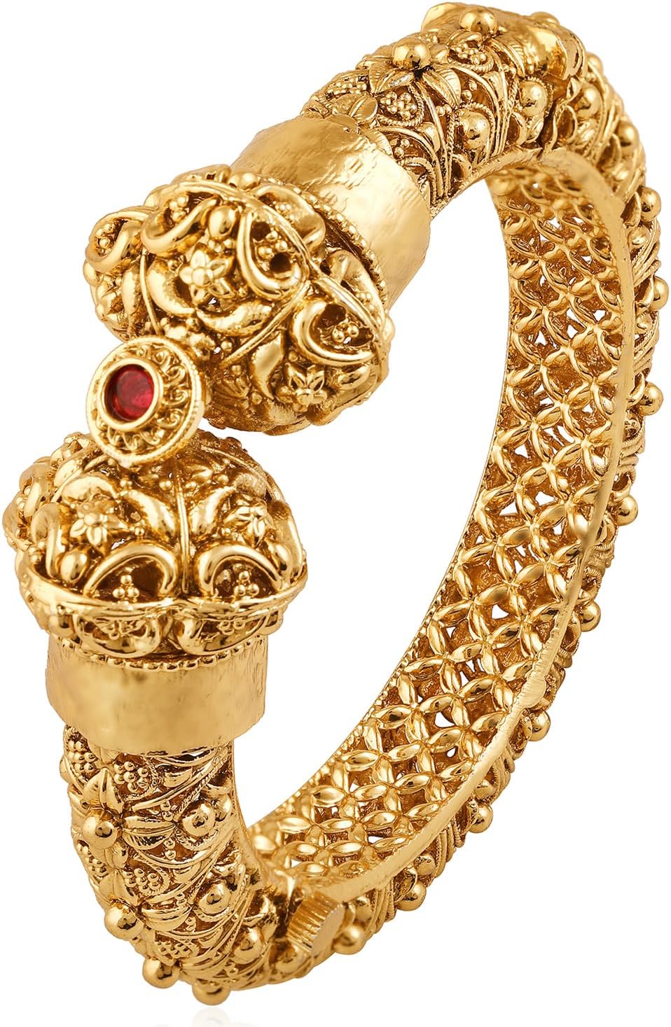 Aheli Indian Designer Bangle for Women Bollywood Ethnic Wedding Fashion Jewelry Set