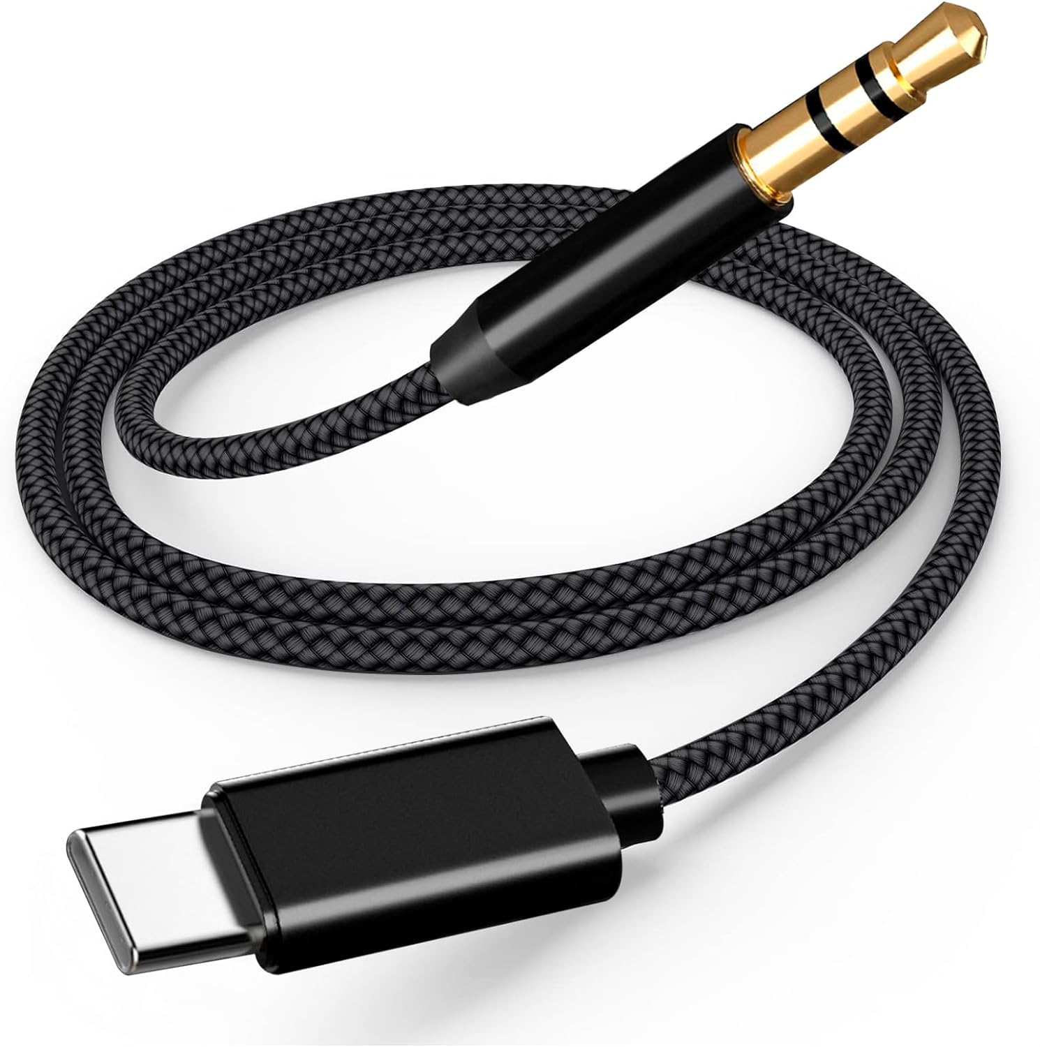 Mizi USB C to 3.5mm Audio Aux Jack Cable,3.3FT USB Type C to Male Adapter Dongle Cable Cord Car Headphone Compatible with iPhone 15 Plus/15 Pro Max Samsung Galaxy S24 S23 S22,iPad Pro - Black (B0D53NC9Y8) Amazon Price History, Amazon Price Tracker