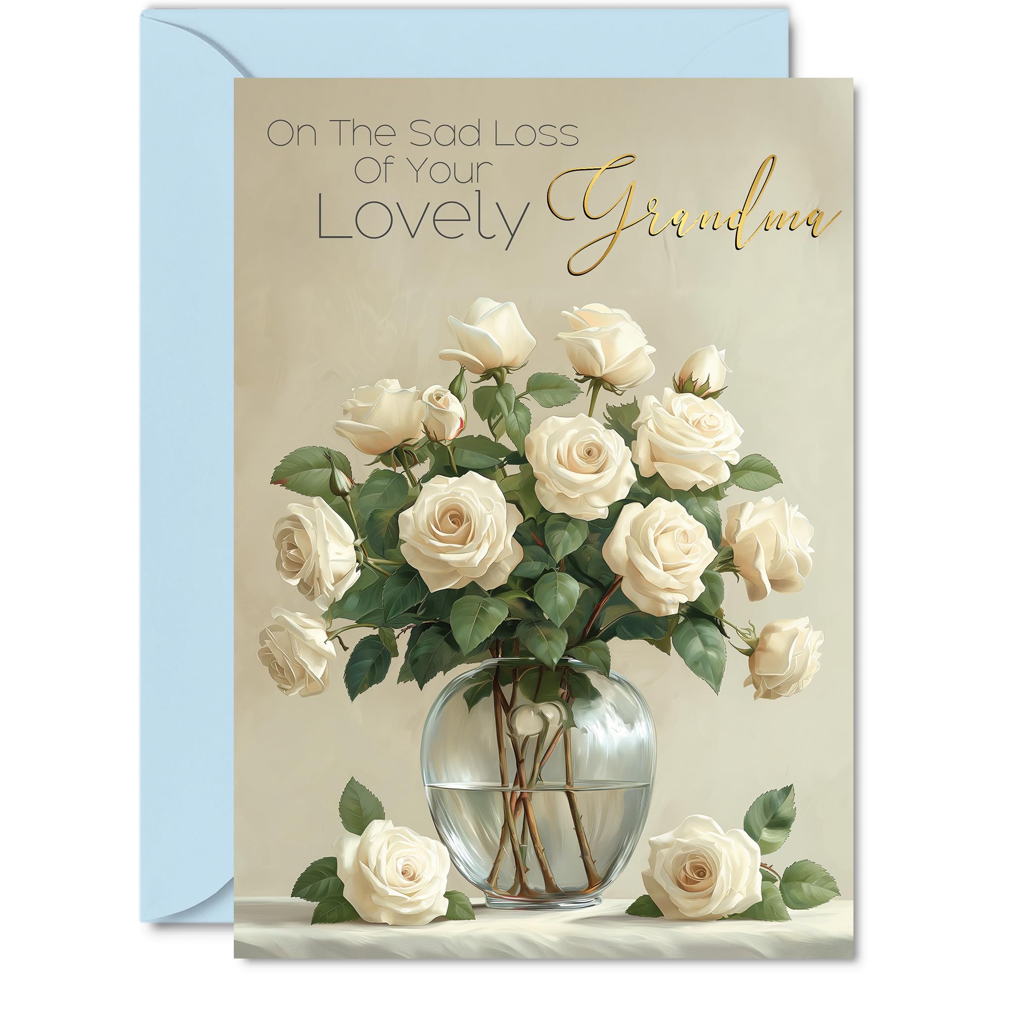 Sympathy Cards Loss of Grandma, Lovely Grandma Condolences Card