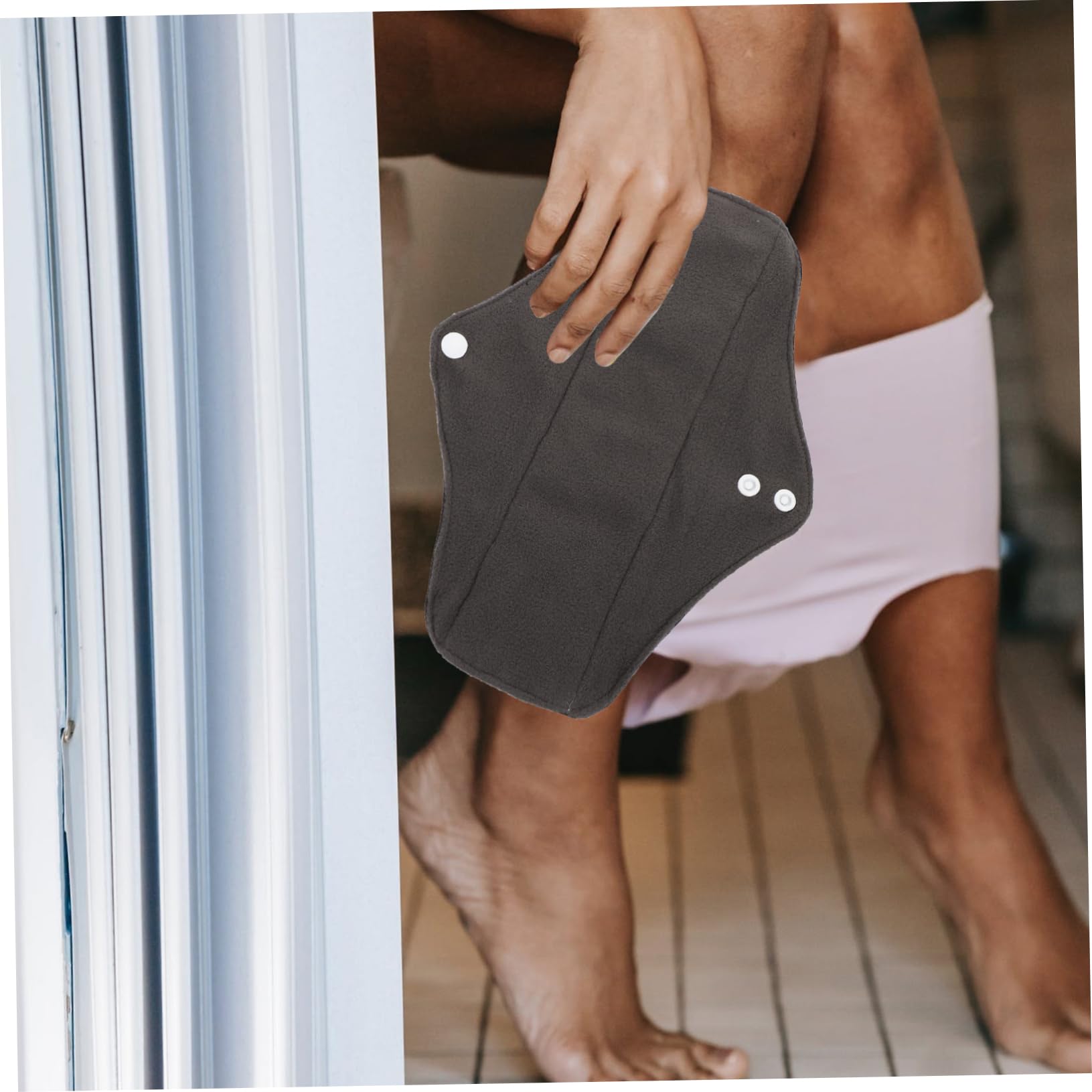 Set de Toallas Menstruales Reutilizables para Mujeres Prevención de Fugas y Diseño Transpirable, Toalla Sanitaria Lavable Adecuado para Uso Femenino Diario
