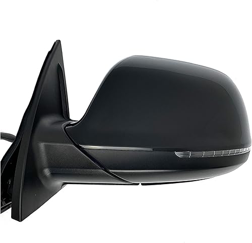 Miniatura 10 de Spieg Reemplazo del espejo lateral del pasajero para Audi Q7 2010-2015 Lámpara de charco de señal de giro Power Folding Lane Assist BSM Memory Auto