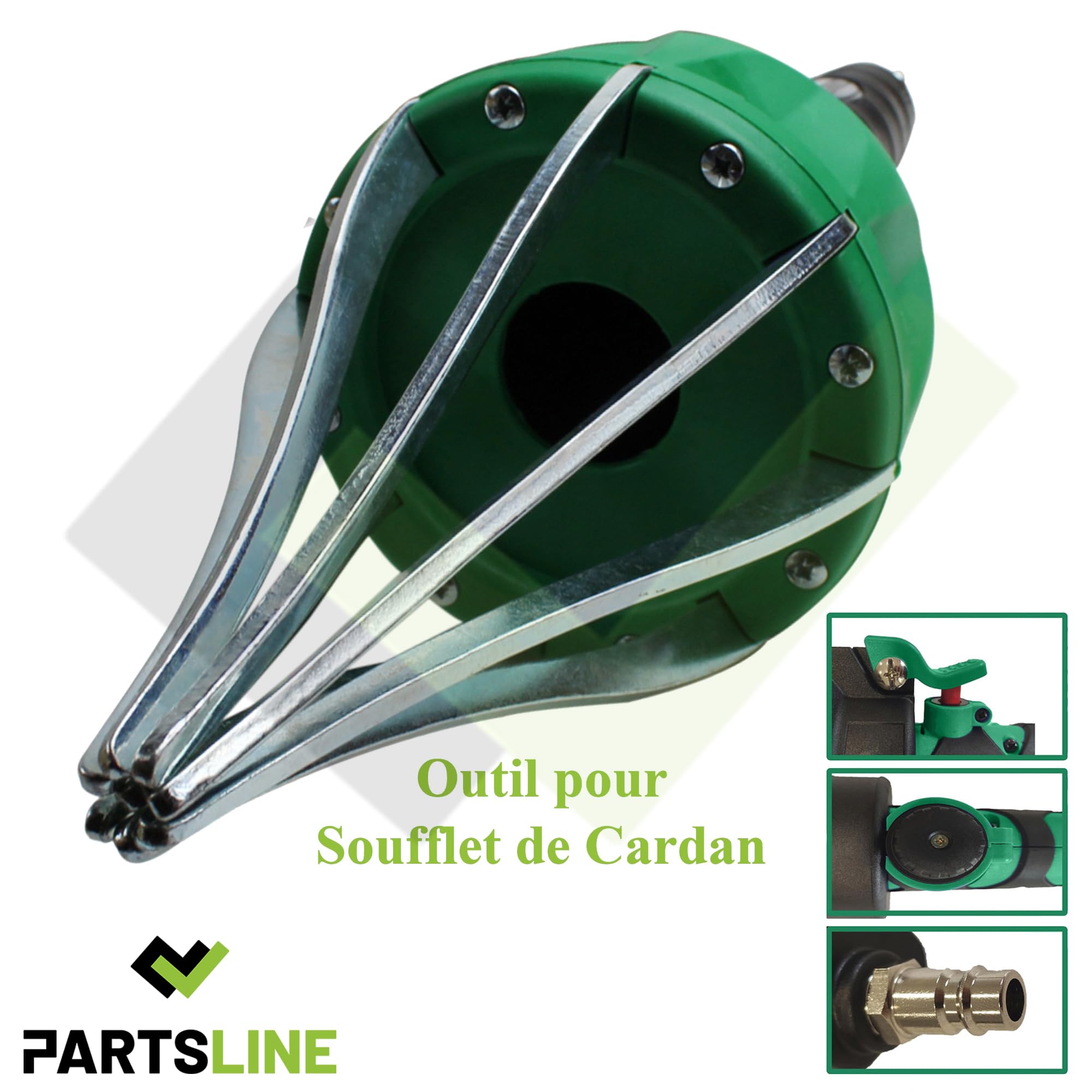 Partsline Pince Expandeur Écarteur pour Soufflet de Cardan Transmission Universel - Outillage Professionnel