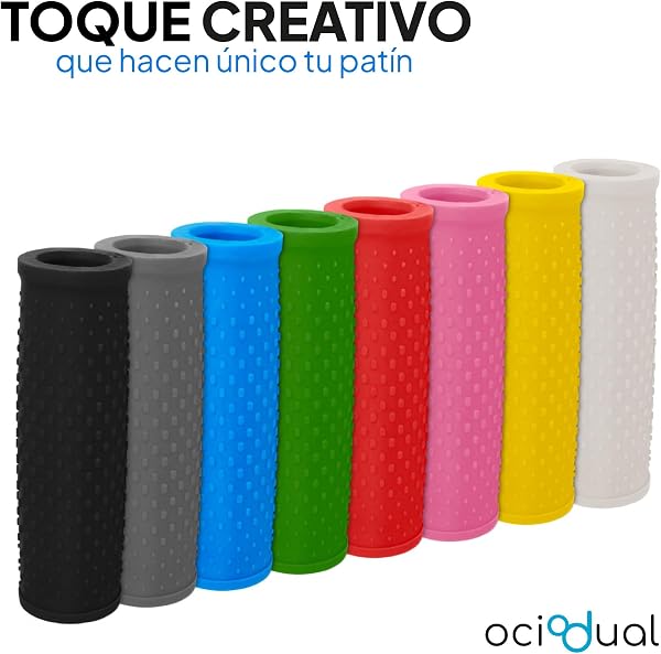 OcioDual Puños Scooter, 2X Empuñaduras Patinete Electrico, Agarres para Manillar, Mangos Compatible con Xiaomi 1S, M365, Essential, Pro, Pro 2, Accesorios Patinete Electrico - 5