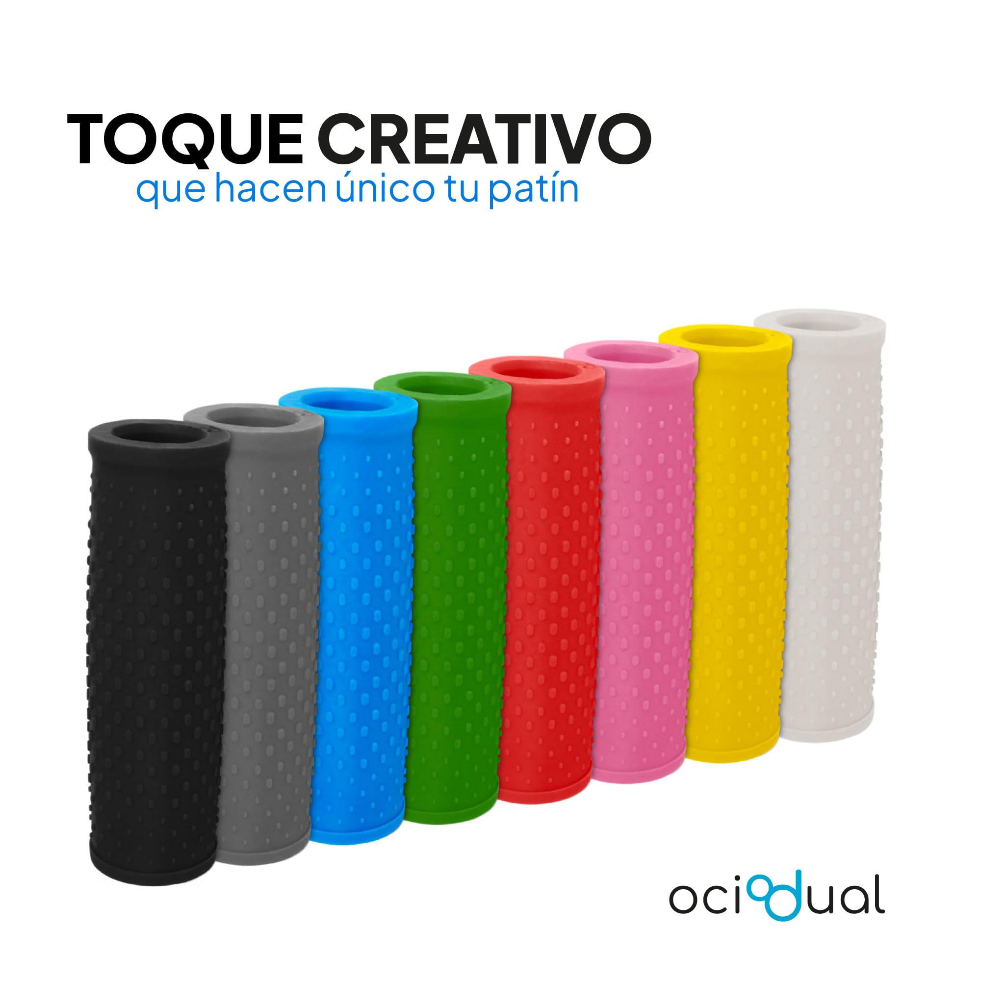 OcioDual Puños Scooter, 2X Empuñaduras Patinete Electrico, Agarres para Manillar, Mangos Compatible con Xiaomi 1S, M365, Essential, Pro, Pro 2, Accesorios Patinete Electrico — view 5