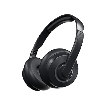 Skullcandy Cassette Wireless On-Ear Headphone with Mic (Black)