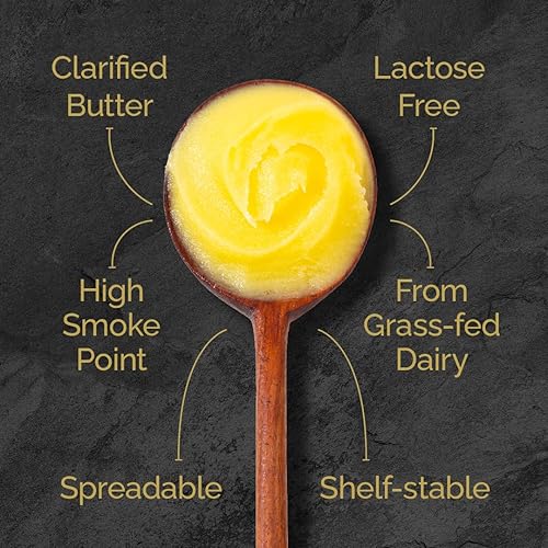 Miniatura 3 de 4th & Heart - Mantequilla con hierba de sal de Himalaya rosa, 9 onzas, criado en pastos, sin OGM, sin lactosa