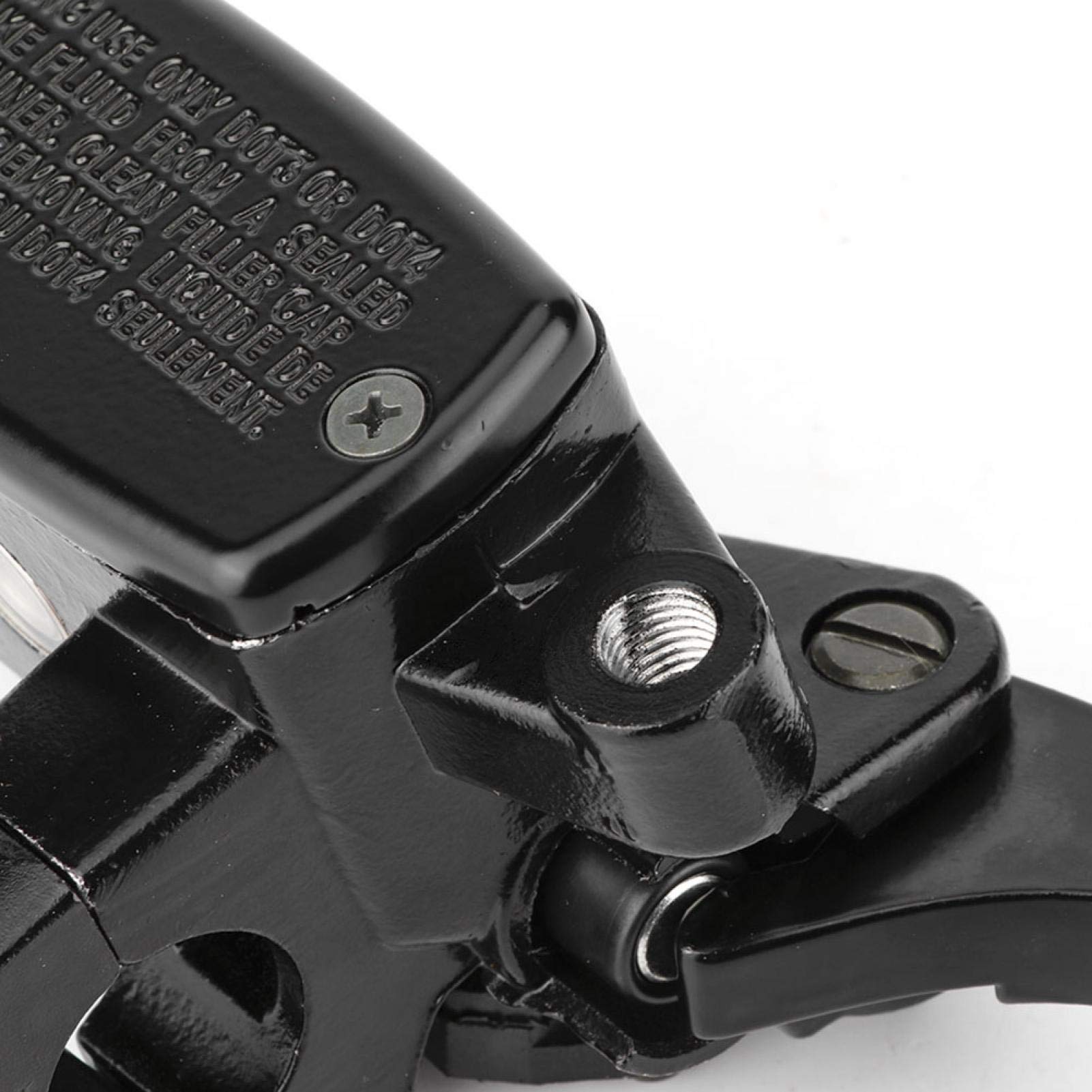 Leviers de maître-cylindre, leviers de maître-cylindre de frein, maître-cylindre d'embrayage de frein, 1 jeu de maître-cylindre de frein de moto 25mm pour Shadow 400/Steed