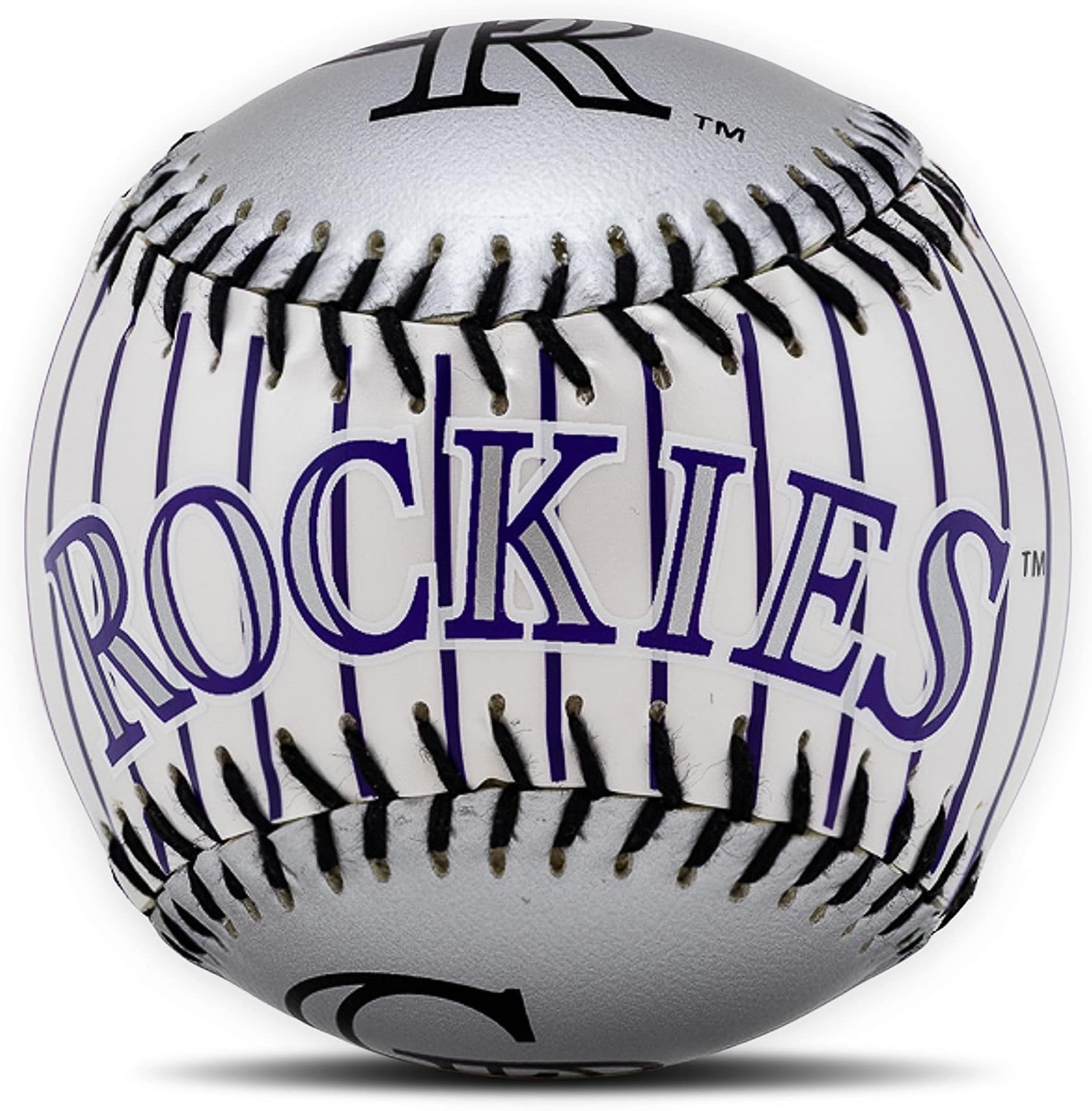 Franklin Sports Colorado Rockies MLB Team Baseball - MLB Team Logo Soft Baseballs - Toy Baseball for Kids - Great Decoration for Desks and Office (Pack of 12)