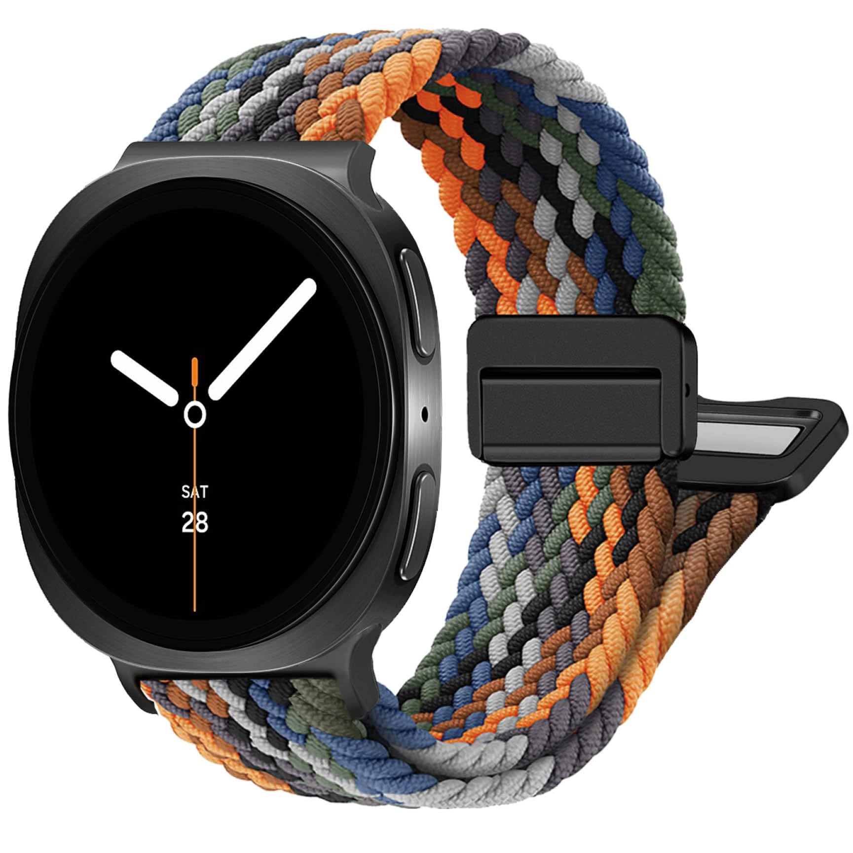 Magnetic Nylon for Samsung Galaxy Watch 9 8 Band/Galaxy 8 Classic Band Men