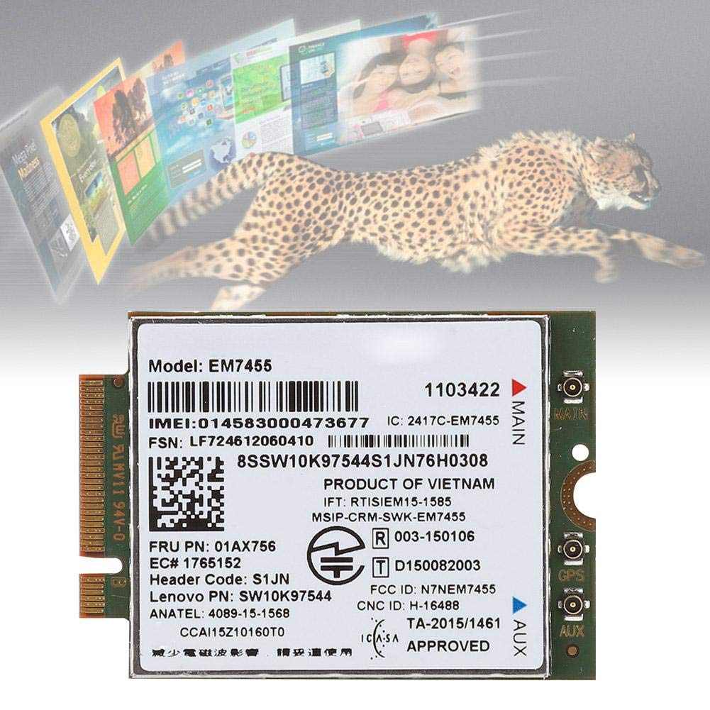 Scheda di rete wireless, scheda di rete notebook 4G LTE modulo ad alto guadagno scheda WiFi per PC adattatore di rete wireless per ThinkPad T460 T460p T460s UMTS/HSDPA/HSPA