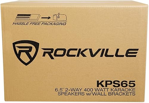 Miniatura 9 de Rockville RPA70WBT Bluetooth Karaoke Amplificador/Mezclador+(2) Micrófonos+(2) Altavoces de 6.5"