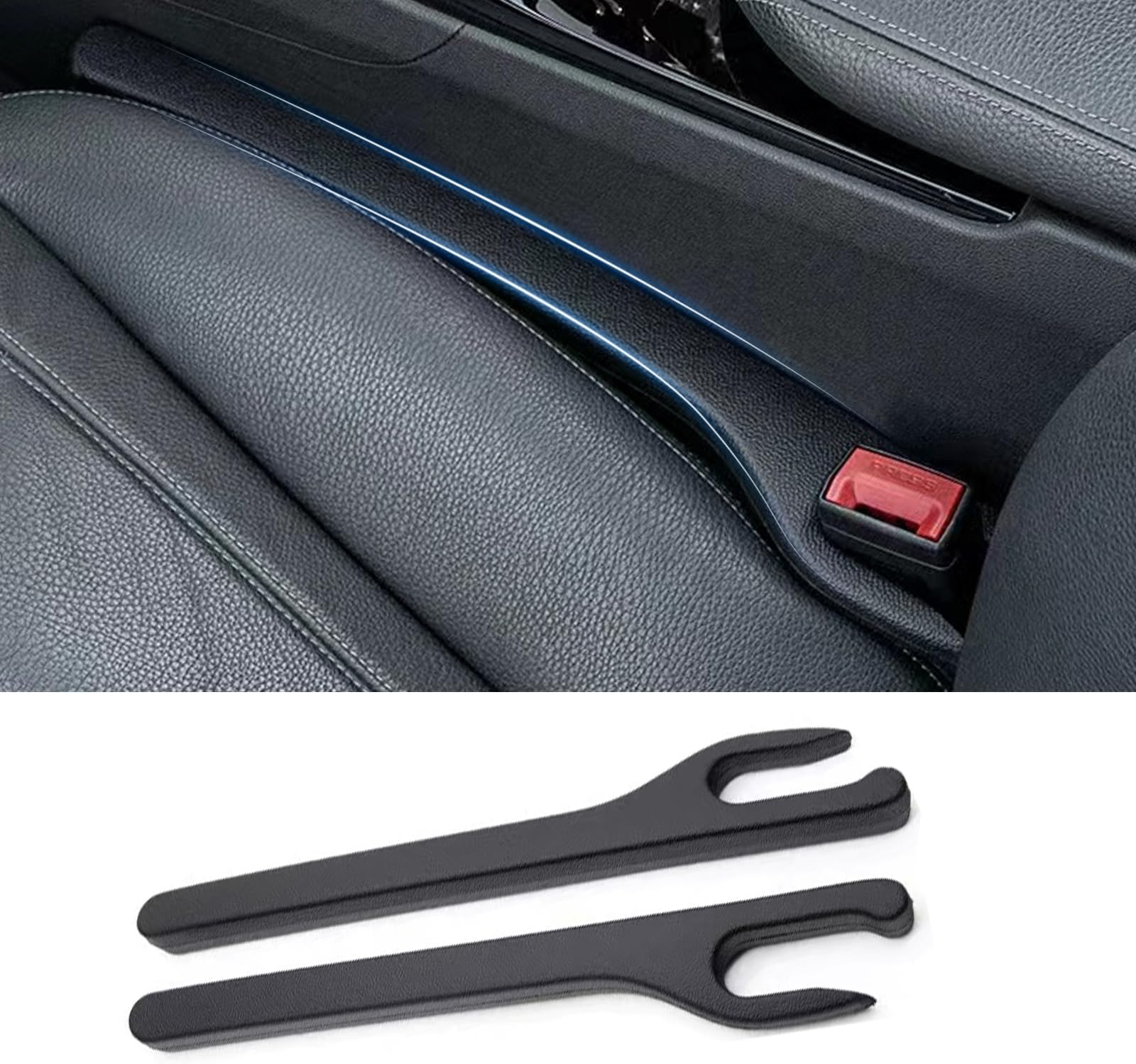 Piemmm 2 Pack Car Seat Gap Filler Stop Things Dropping Fill