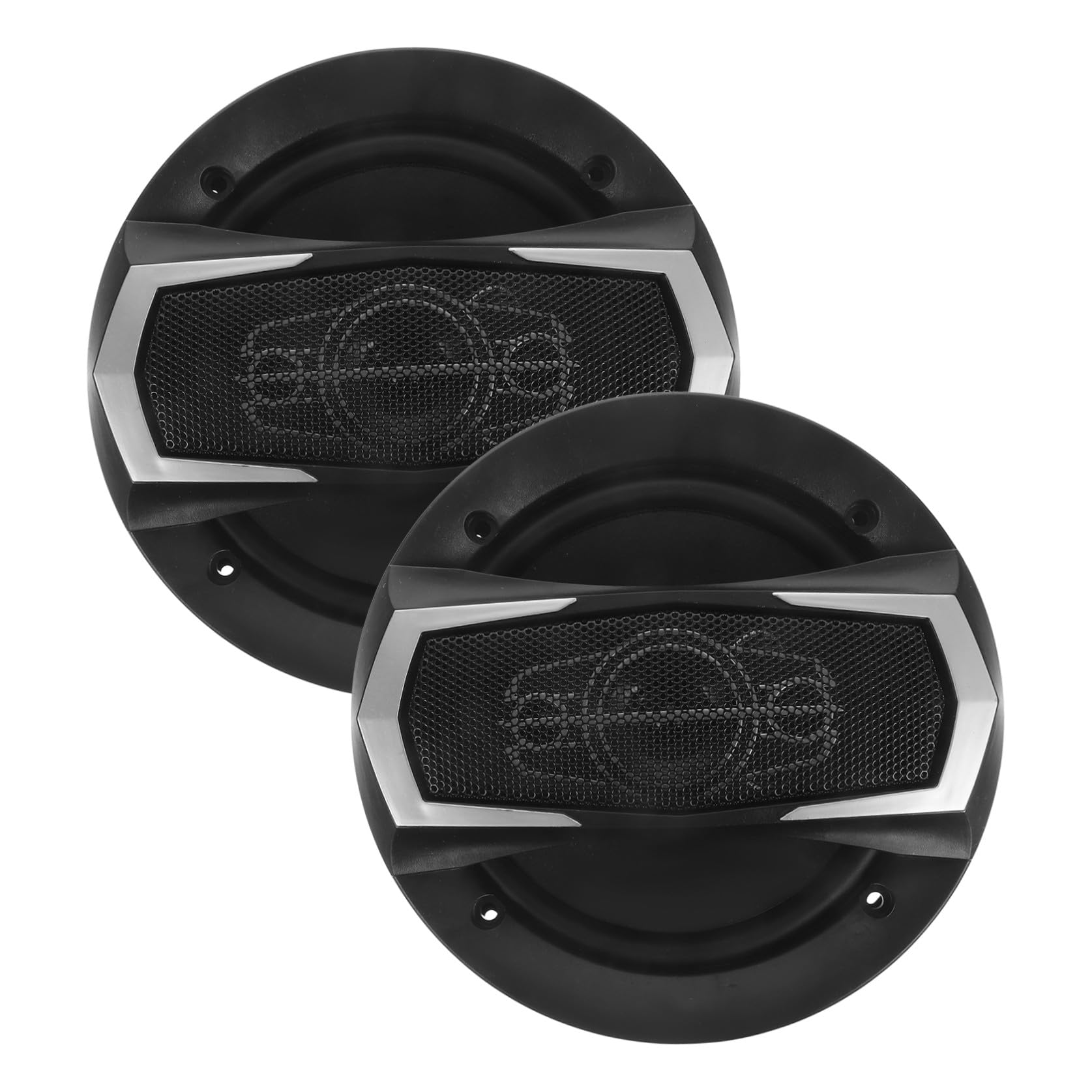 iplusmile Altavoces Coaxiales para Coche de 6 Pulgadas 35w/600w, 1 Par