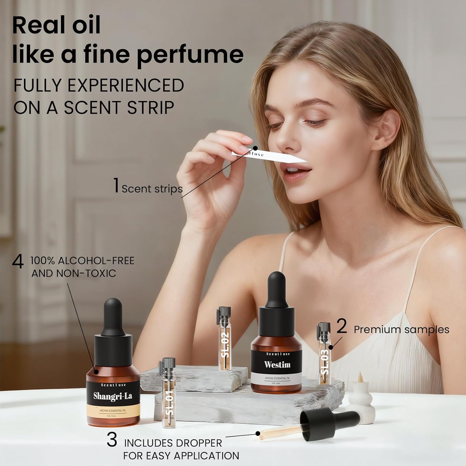 Hotel Essential Oils for Diffuser - Inspired by Westim Hotel Home Luxury Scents, Premium Fragrance Oil for Ultrasonic and Waterless Diffusers and Crafting - 15 mL - Image 5