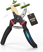 Mr. Pen 8" Professional Pruning Shears with Titanium Blades - Garden Shears for Stems, Light Branches & Precise Gardening Cuts