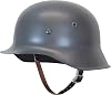 Epic Militaria Reproduction WW2 German Army M42 STEEL HELMET with Leather Liner & Chin Strap