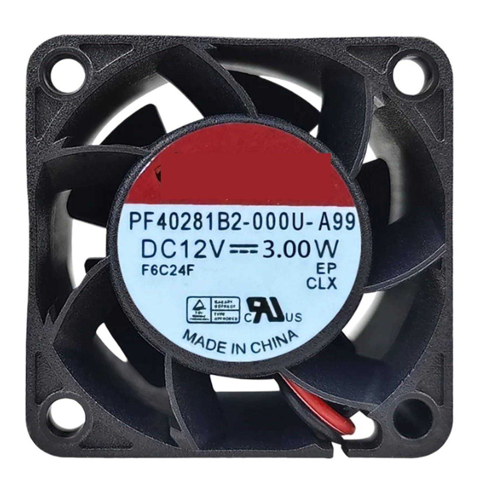 UWUKCJOKQ PF40281B2-000U-A99 DC 40X28mm 12V 13000RPM axial Cooling Fan