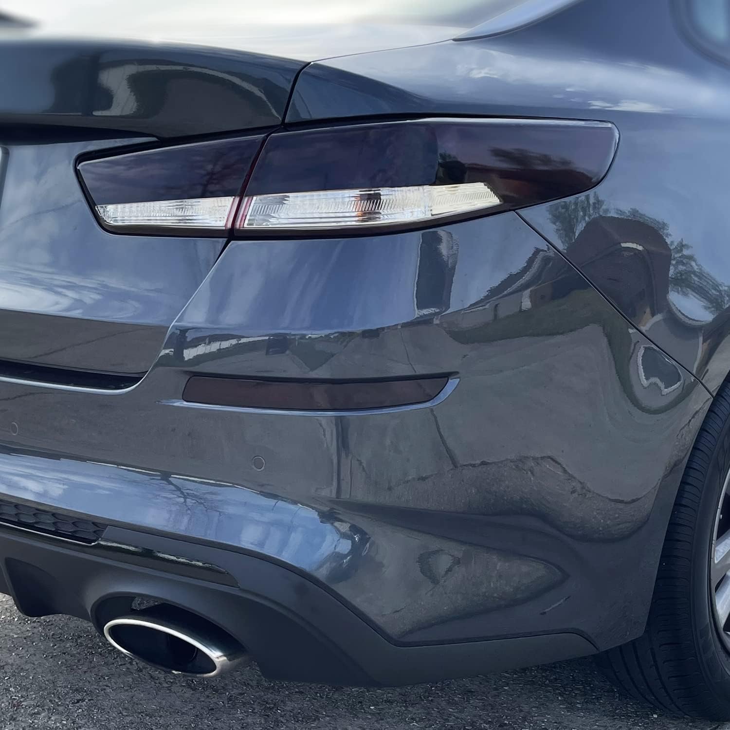 SlickMod PreCut Vinyl Smoke Tint for 2016-2020 Kia Optima Tail Light (2. Taillight Cutout, 20% Dark Smoke)