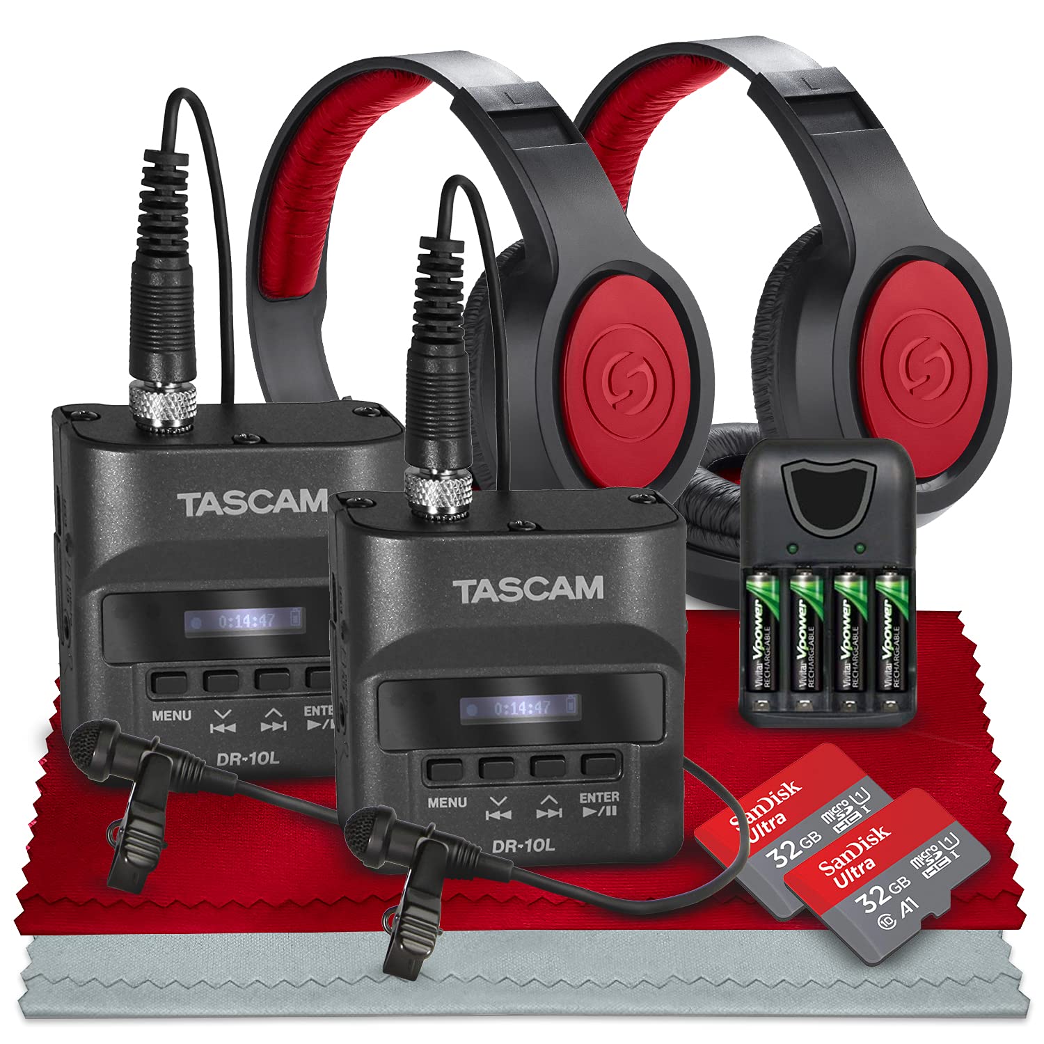 TASCAM DR-10L ポータブルレコーダー DR-10L | ピンマイク付き小型オーディオレコーダー | TASCAM (日本)