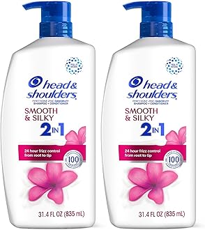 Head & Shoulders 2 in 1 Dandruff Shampoo and Conditioner, Anti-Dandruff Treatment, Tea Tree Oil for Daily Use, 32.1 oz Each, Twin Pack