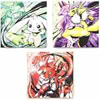 デジモンカード イラストレーター 渡辺けんじ オリジナルアート 直筆サイン入り Amazon.co.jp: 渡辺けんじ複製原画 デジモンテイマーズ20周年
