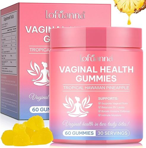 Gomitas de probióticos vaginales, gomitas de equilibrio femenino premium para mujeres, probióticos vaginales para mujeres, suplemento de salud de
