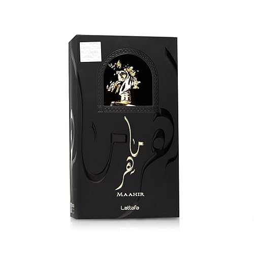 Miniatura 3 de LATTAFA Maahir - Eau de Parfum en espray unisex, 3.4 onzas