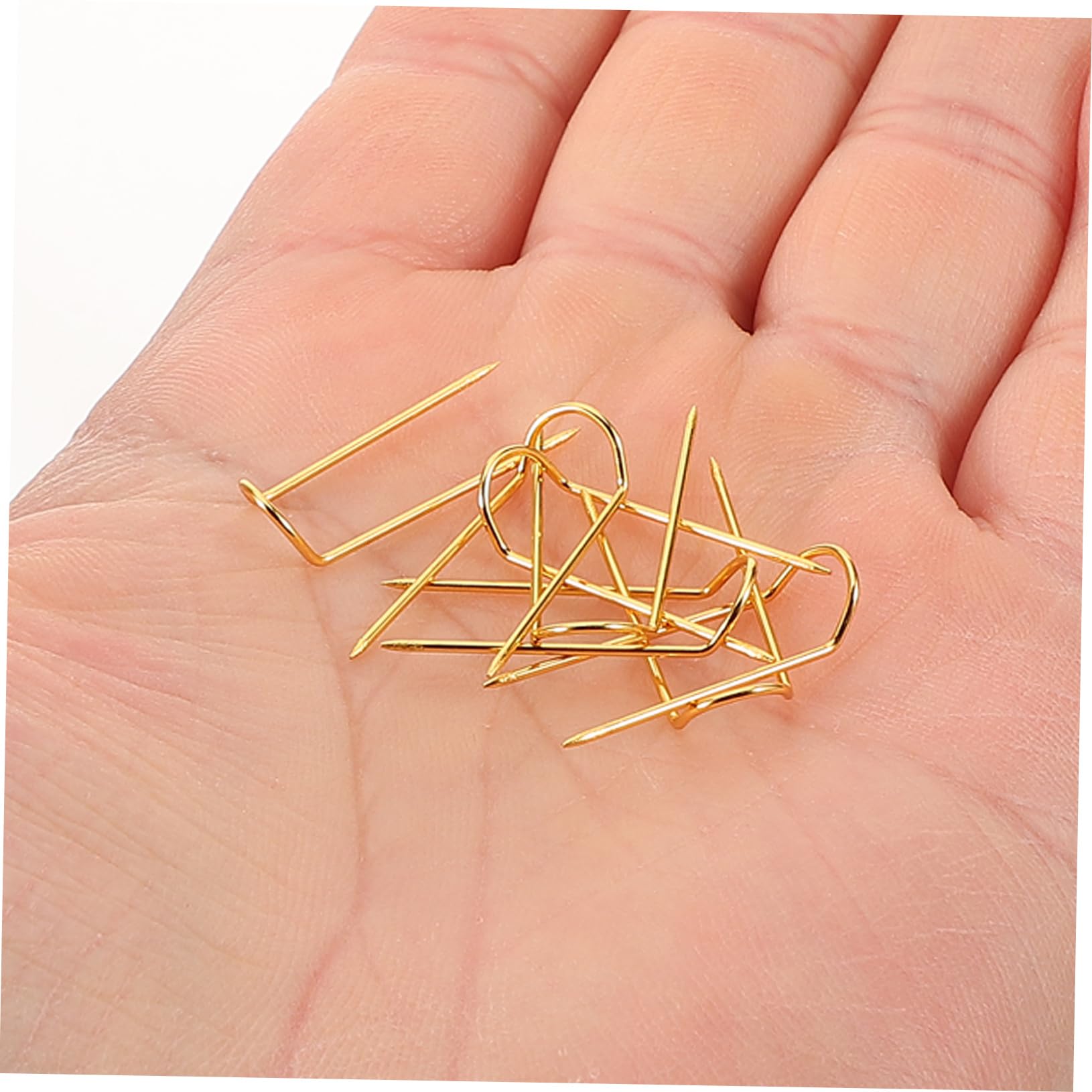 STOBOK 250pezzi Shaped Metal Blocking Needles and Portable Sewing for Crafts Professional Sewing Tools for Accurate Fabric Positioning
