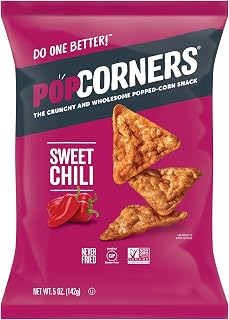 POPCORNERS Sweet Heat Chili, Popped Corn Chips (5oz)