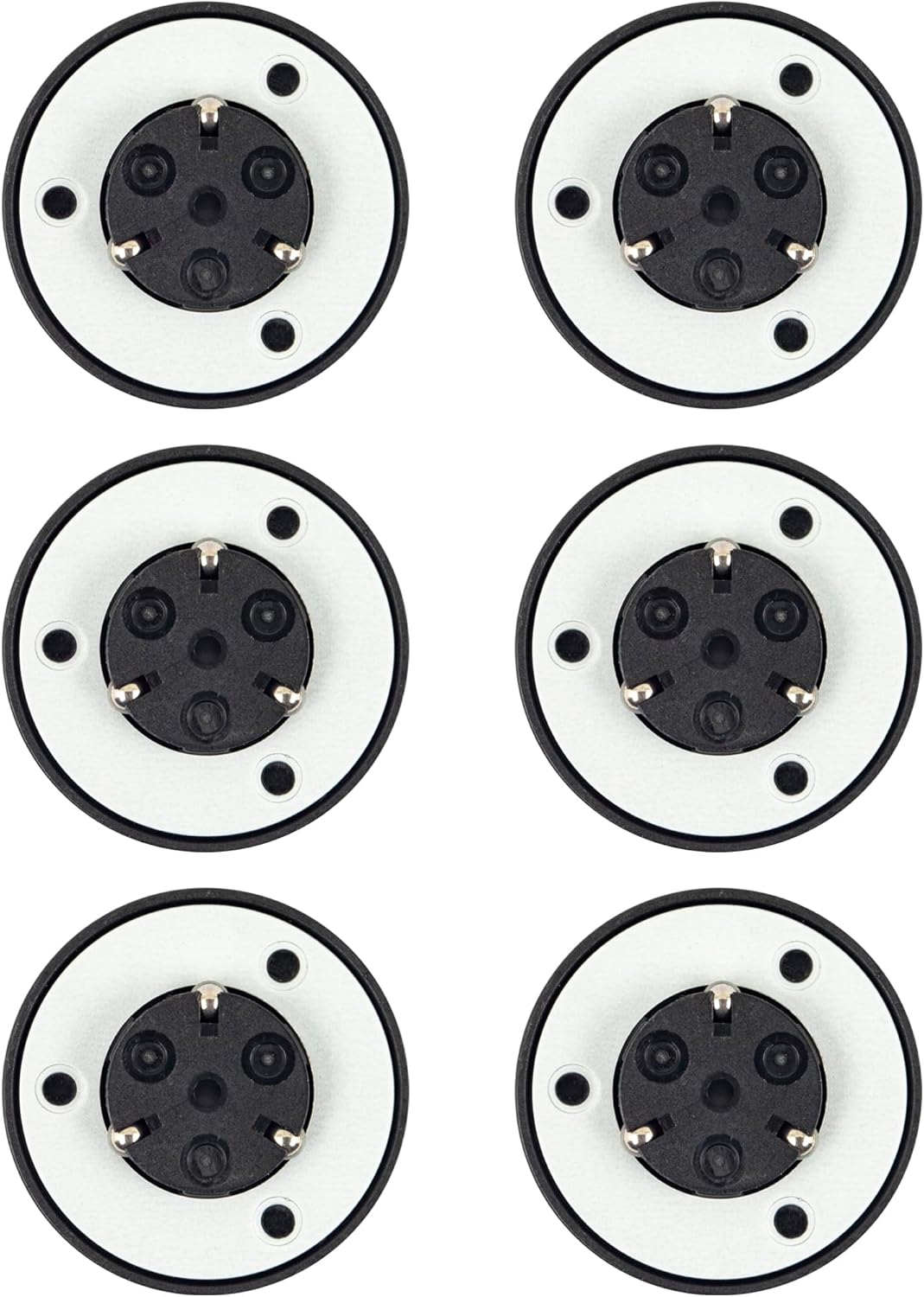 naughtystarts 6pcs Spindle Hub CD Holder Replacement for