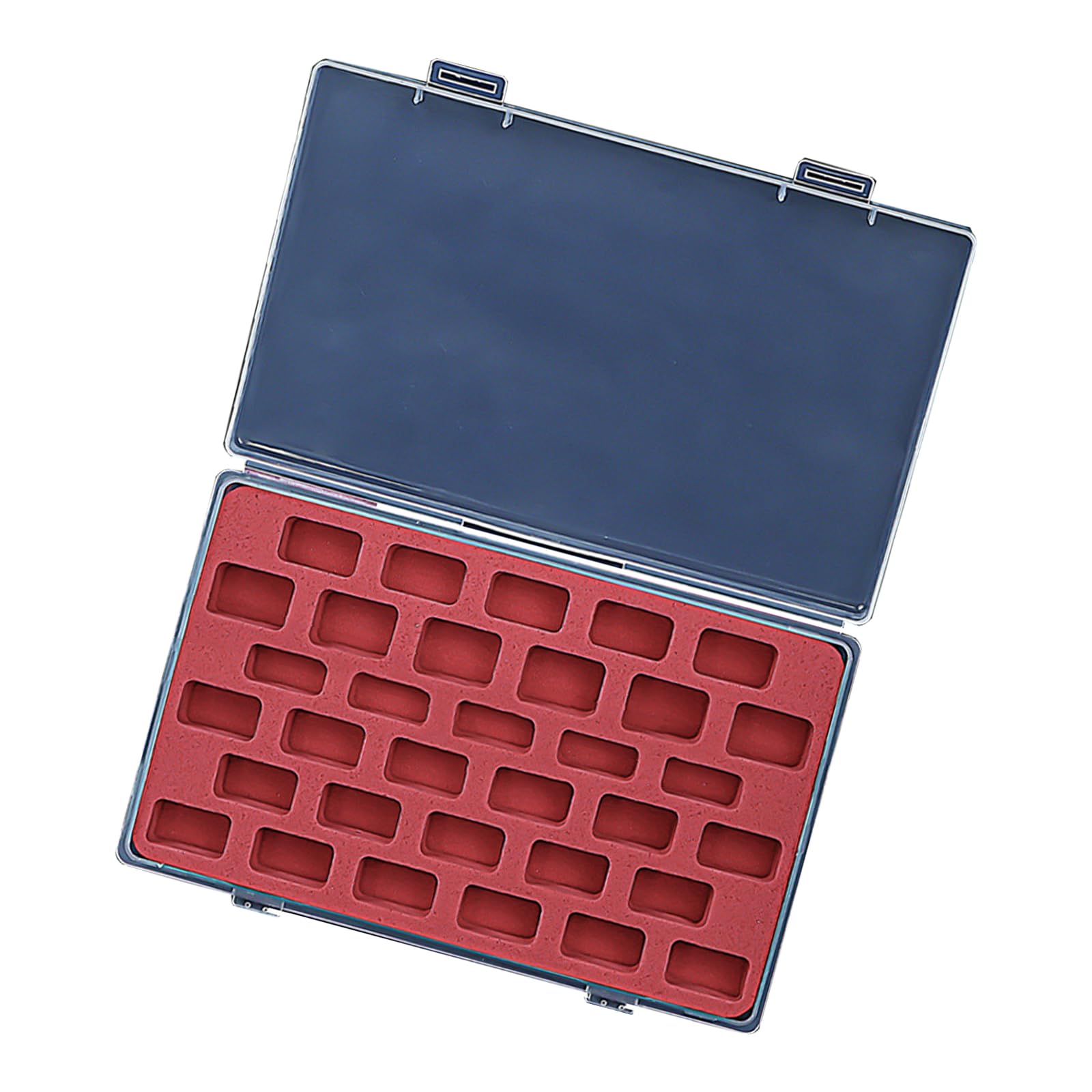 Hsioluted 33/66 Grids Bobbins Case Bobbins Organisers Thread Storage Box Storage Container for Sewing