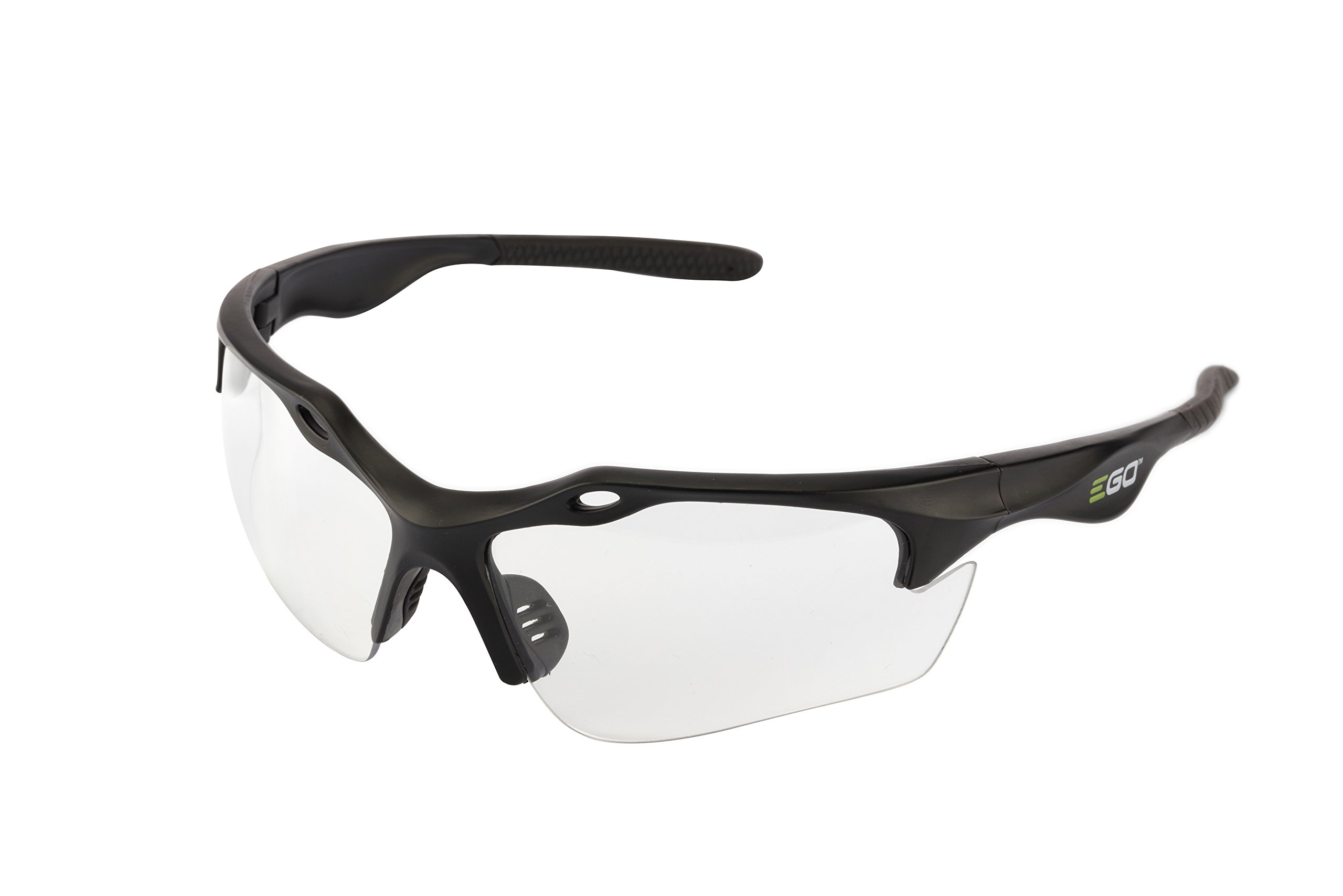 EGO POWER+ GS001 Anti-Scratch Safety Glasses with 99UV Protection & ANSI Z87.1 Standards, Clear Lens