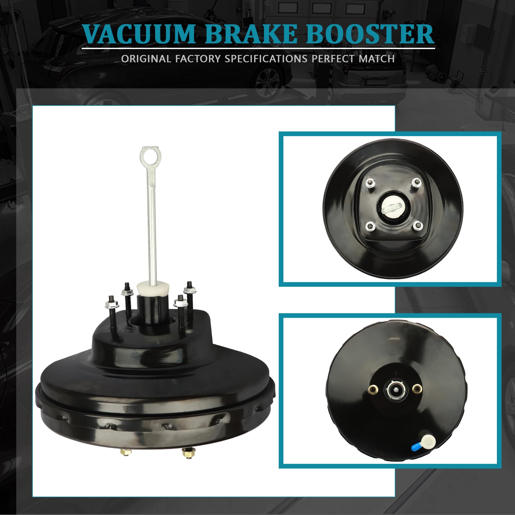 DRIVESTAR 54-74225 Vacuum Power Brake Booster Without Master Cylinder