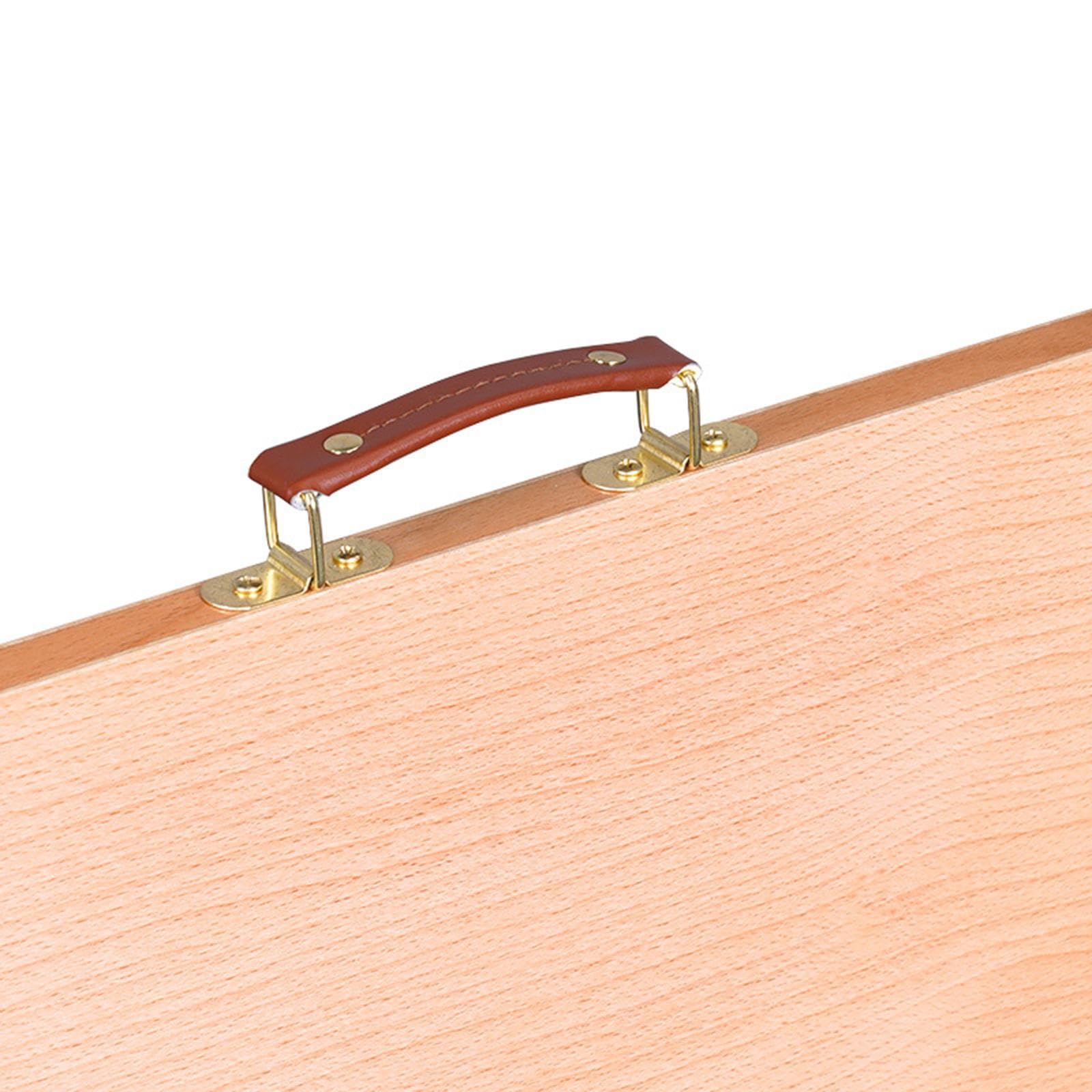 Generic Tablero de Dibujo Tabla de Bocetos Ligera Tablero Portátil con Mango Madera Resistente Funcionalidad Versátil Apto para Pintores Estudiantes Y, 45cmx2cmx60cm