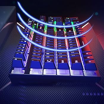 GAMING KEYBOARD USB ROUND 104 KEYS BACKLIT
