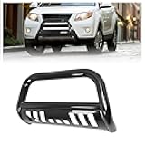 KUAFU Bull Bar Brush Guard Compatible with 2006-2018 Toyota RAV4 Grille Grill Guard Impact Bar Steel Electrophoresis&Powder Coated Black