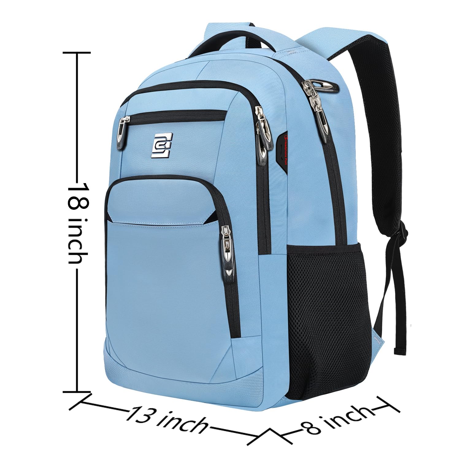 Volher Laptop Backpack,Business Travel Anti Theft Slim College Backpack — Amazon image 4