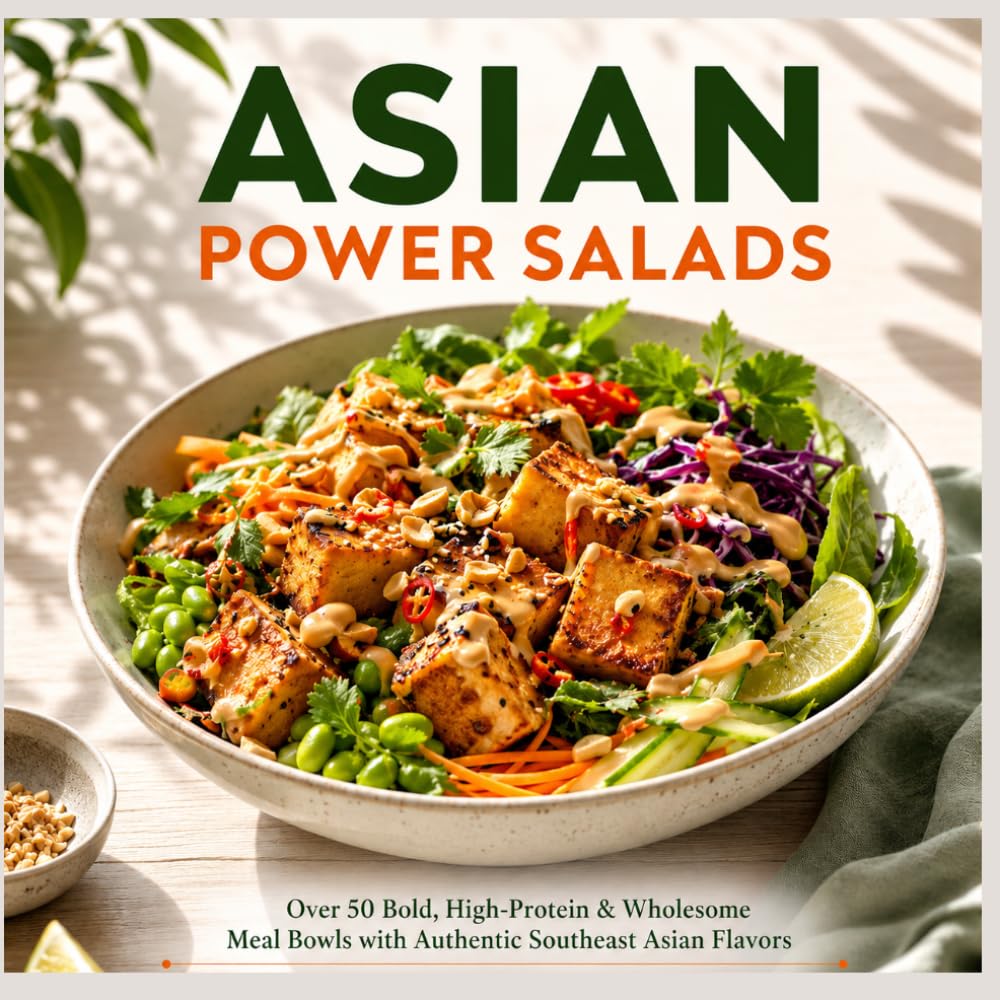Asian Power Salads: over 50 Bold, High-Protein & Wholesome Meal Bowls with Authentic Southeast Asian Flavors