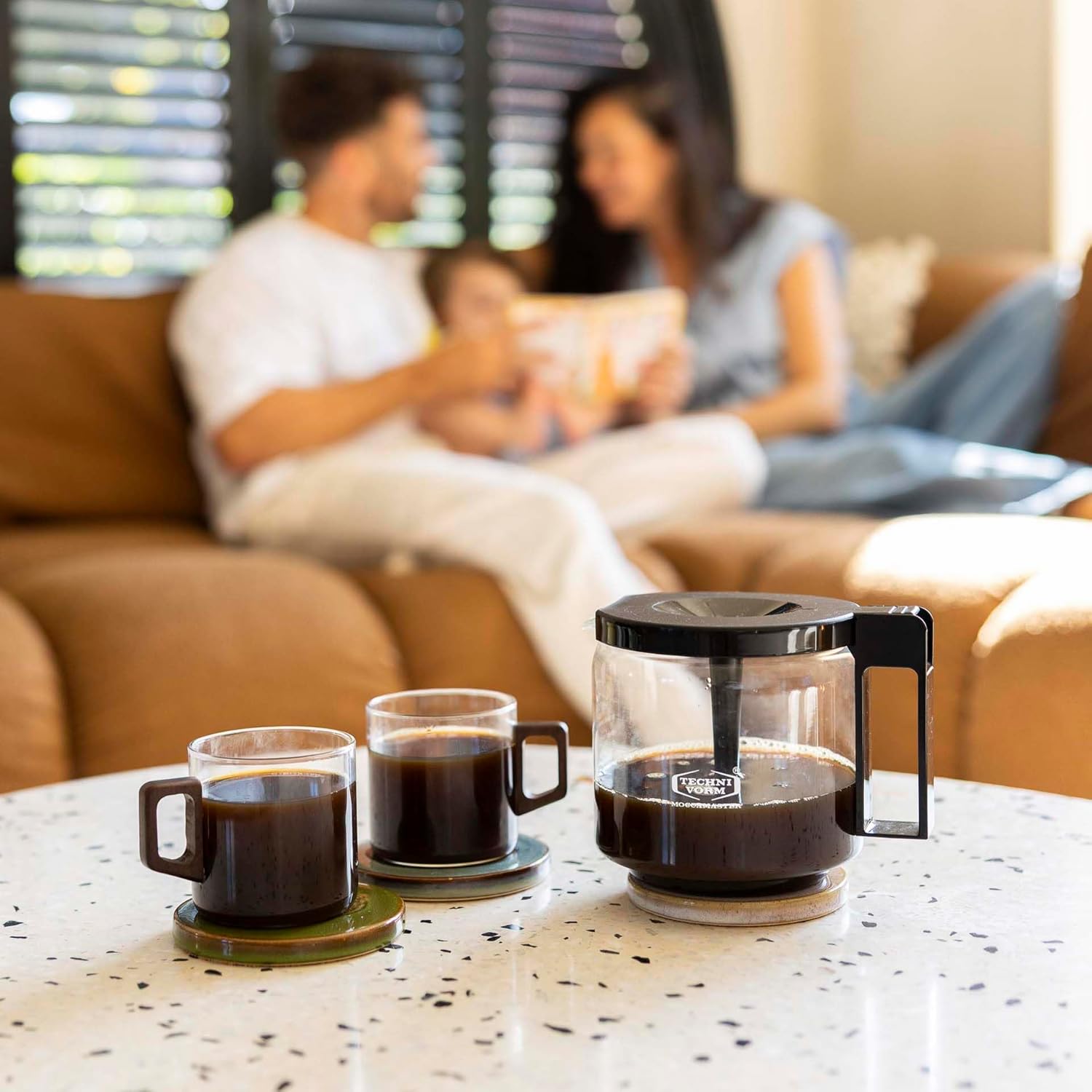 Technivorm 89830 1.25L Glass Carafe, for KBG Brewers, Clear/Black - Image 8