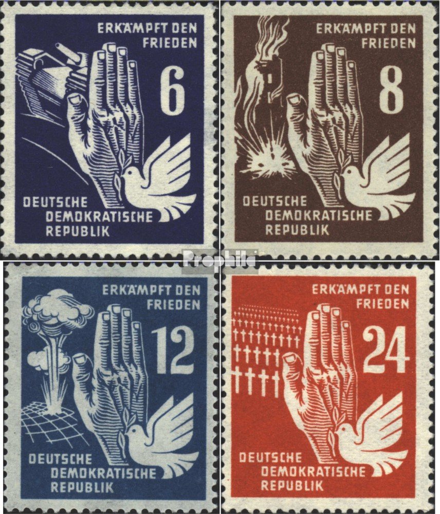 Prophila Collection – Bloque 28 De Sellos De La RDA 1969, 20 Años De La DDR, Edición Completa MNH Con Goma Original Para Coleccionistas