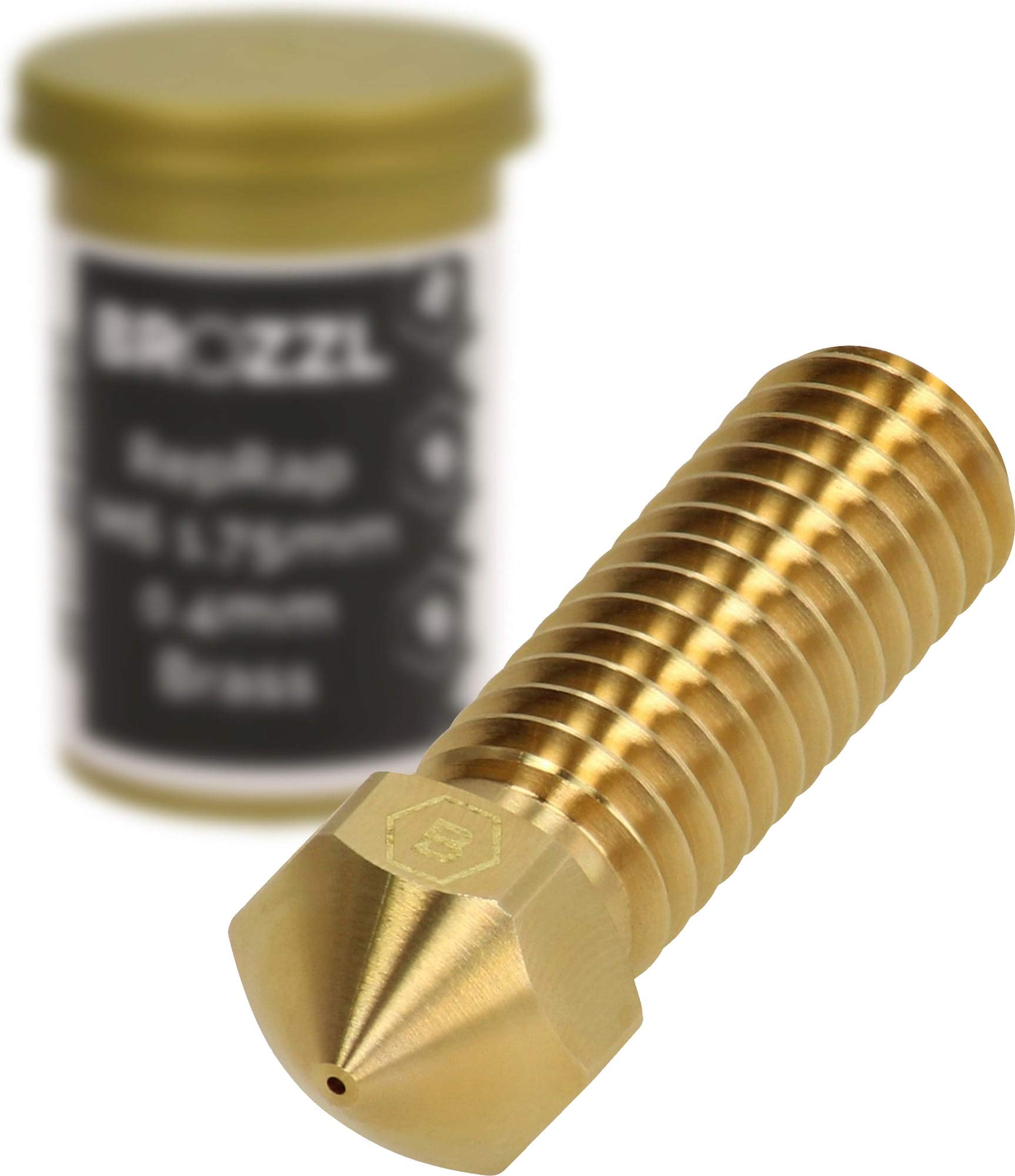 BROZZL Volcano dysza mosiężna o średnicy 0,8 mm do drukarki 3D
