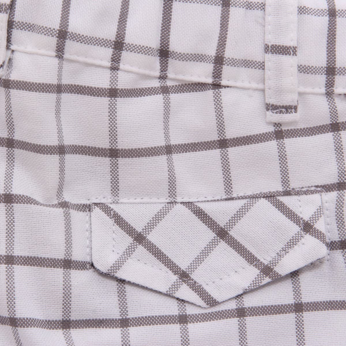 7930AH bermuda bimbo boy white/grey cotton shorts