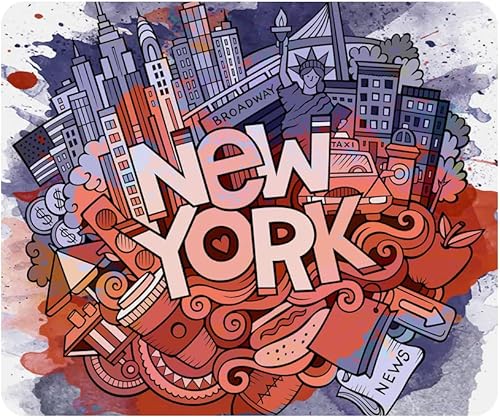 Miniatura 2 de Nicokee - Alfombrilla de mouse para juegos de calavera con diseño de ojos, rosas, hueso, caricatura, azul, para computadora, escritorio, laptop,