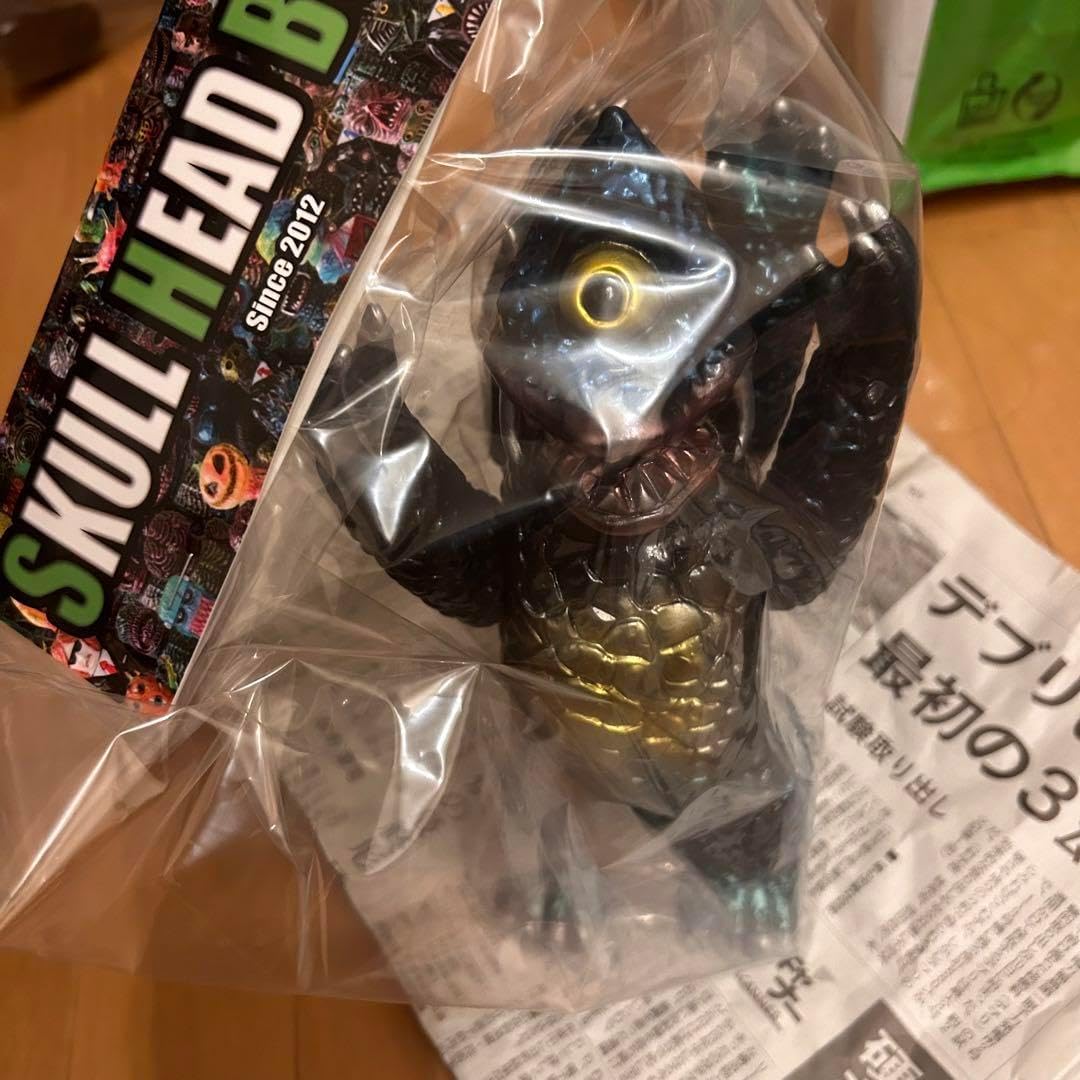 Marmit マーミット スカルヘッドバット パチ怪獣 ソフビ 4本腕ザゴラ