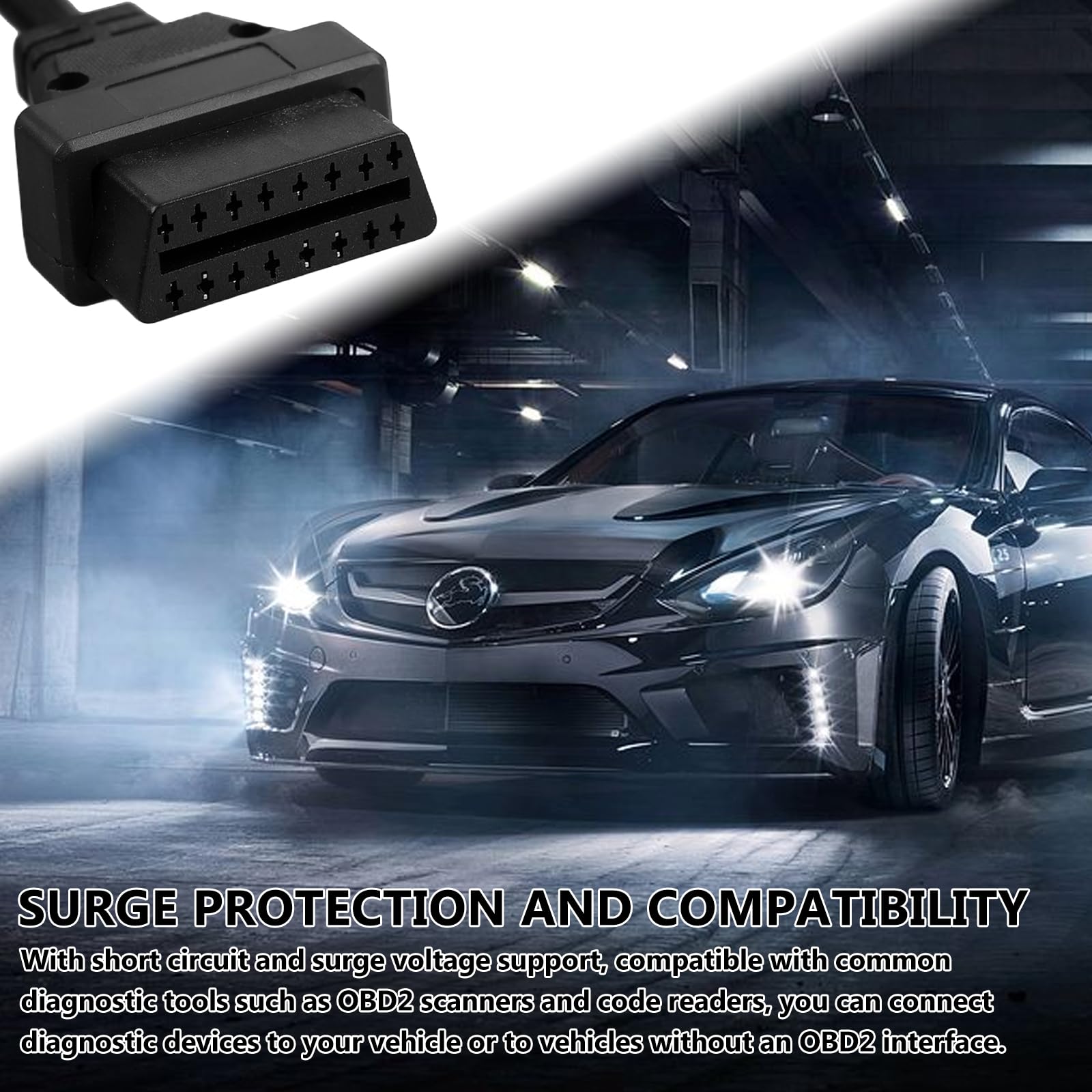 Set di 8 adattatori universali, cavo di diagnosi OBD2 OBD1 per auto, set di cavi adattatori per diagnostica OBD, set di cavi adattatori per diagnostica TCS CDP Pro Delphi CDP+ DS150Er